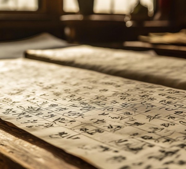 四溢墨香，书法艺术四字七行之经典呈现