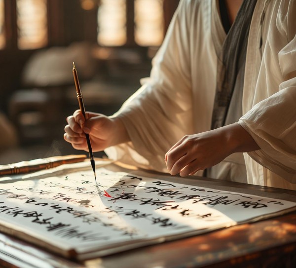 方放岳楼行书作品，挥洒自如，墨韵四溢