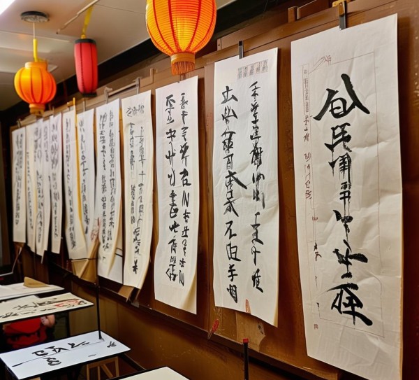 童真翰墨，一年级竖行书法展映艺术风采