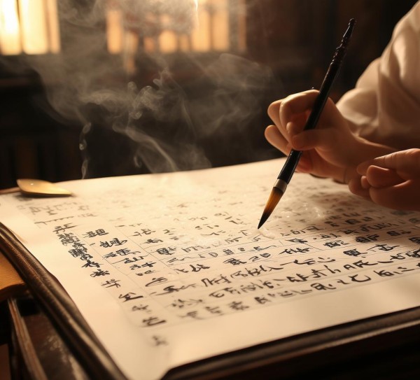 硬笔书法，袅袅人生，半烟半清欢的韵味艺术,硬笔书法，袅袅人生，半烟半清欢的韵味艺术,艺术,硬笔书法,第1张