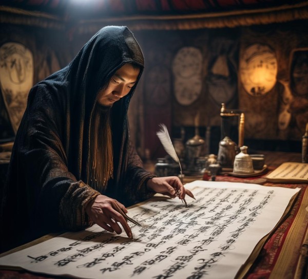 内蒙古书法名家中心主任揭秘，书法界神秘人物揭晓