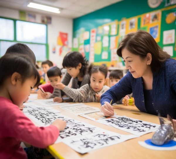 寓教于乐，书法教学助力二年级学生安全意识提升