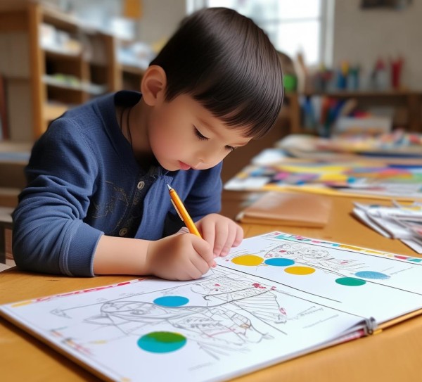 硬笔书画作业本，二年级孩子艺术素养启蒙利器