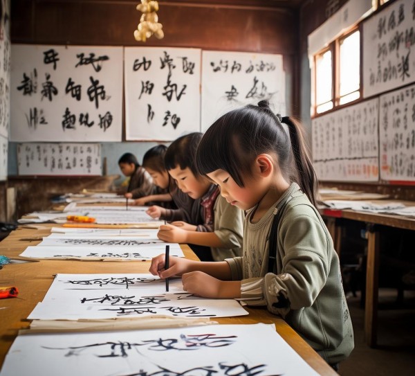 墨韵童年，笔触悠远——三年级行书书法作品鉴赏之旅