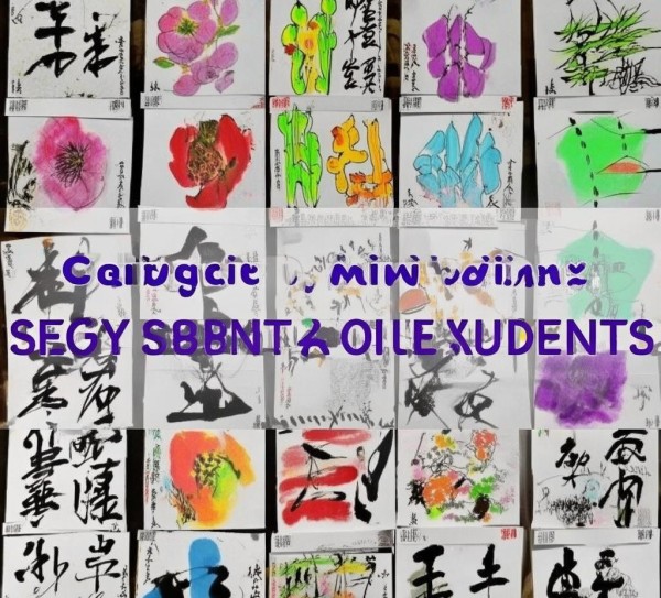 硬笔书画启蒙，二年级学生作品风采展示