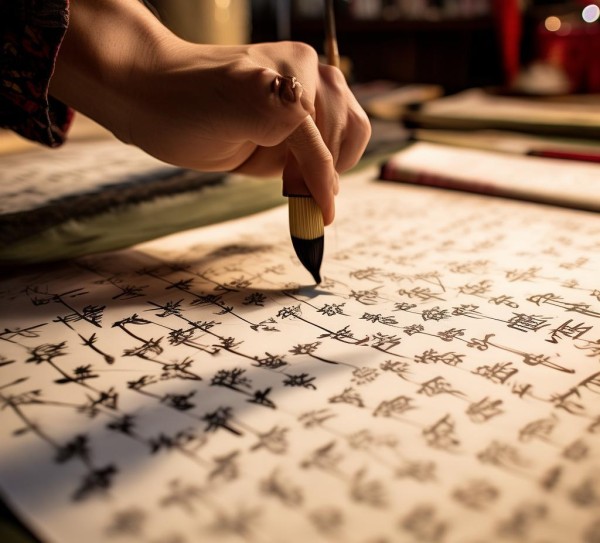 笔舞龙蛇，欧楷动态千字文书法艺术赏析