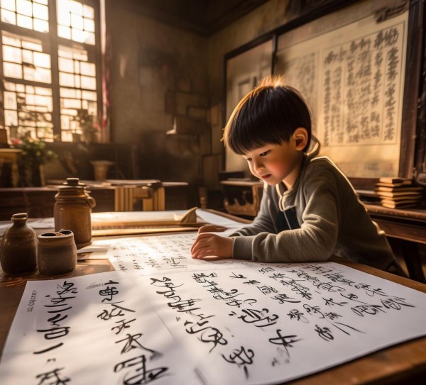 揭秘书法奥秘，四年级书法理论知识试题解析