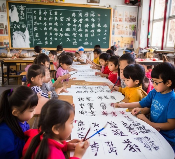 三年级书法知识试卷解析，探索书法艺术，传承文化精髓