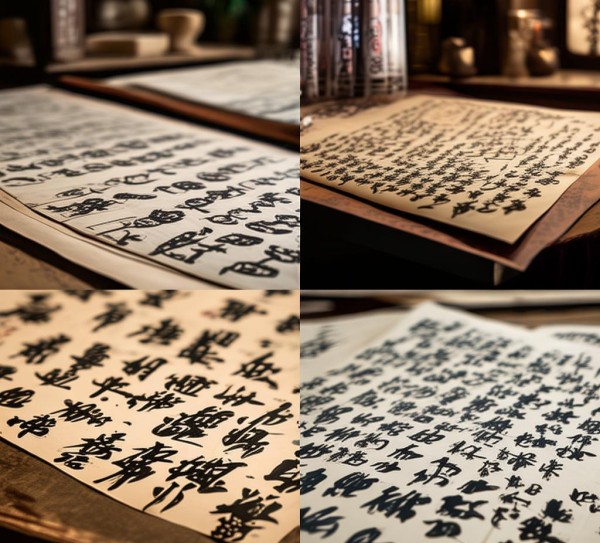 四列八行书法精品赏析，沉浸书法艺术之美