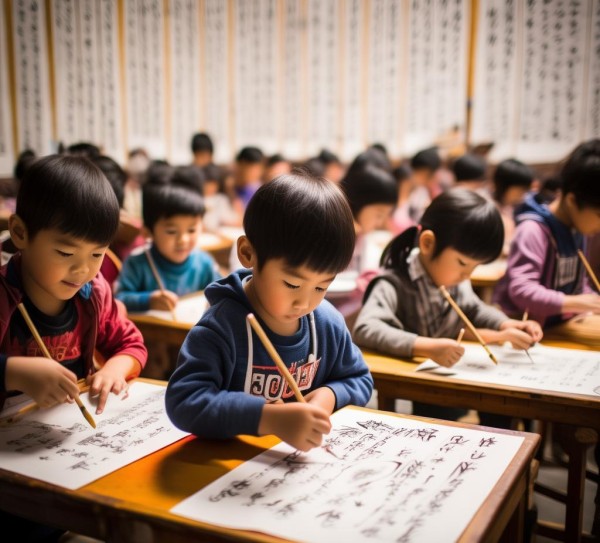 五年级学子硬笔书画之旅，传承书法艺术风采