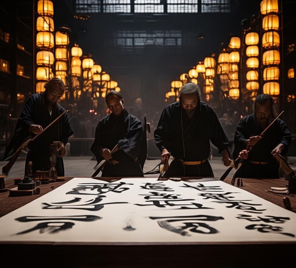 墨舞探幽，四大书法家与书法艺术瑰宝解读