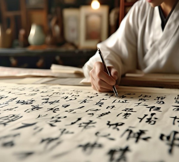 岳楼记颜体书法赏析，行云流水，墨舞飞扬之美