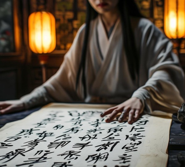 墨舞风华，五言七行书法艺术鉴赏之旅