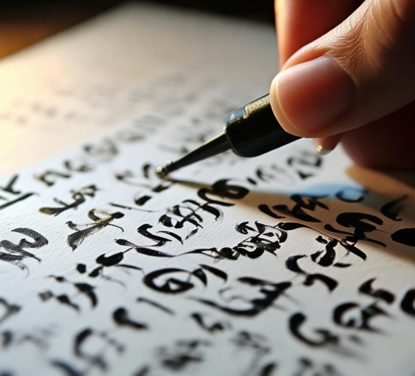 专业技巧拯救皱褶硬笔书画作品