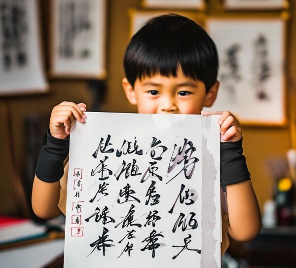一年级学子初展风采，行书书法作品鉴赏之旅