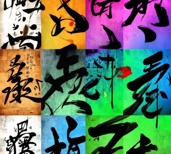 古今交融，书法动态海报，展现传统艺术新视觉