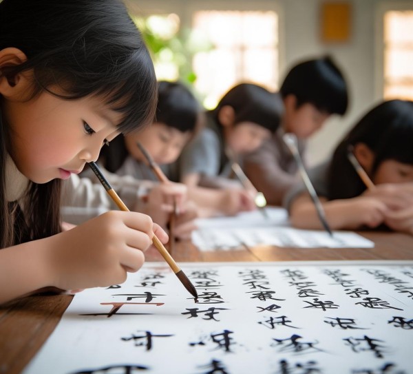 童墨飘香，小学生书法艺术之旅
