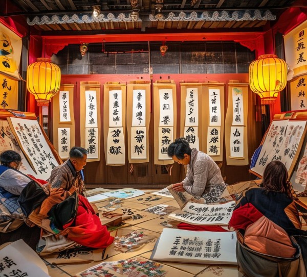 新春书法家祝福展映，翰墨飘香，美好传递